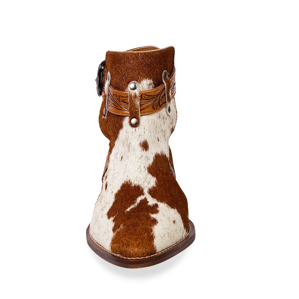 Cora Jo Boot In Light Caramel Hide