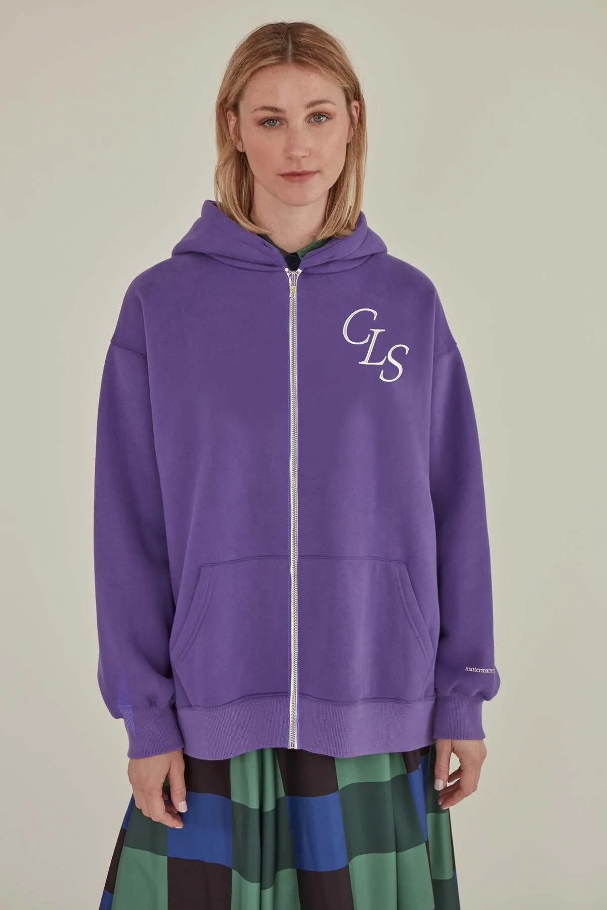 Cultural Leisure Society Oversized Hoodies SWEATER - PURPLE