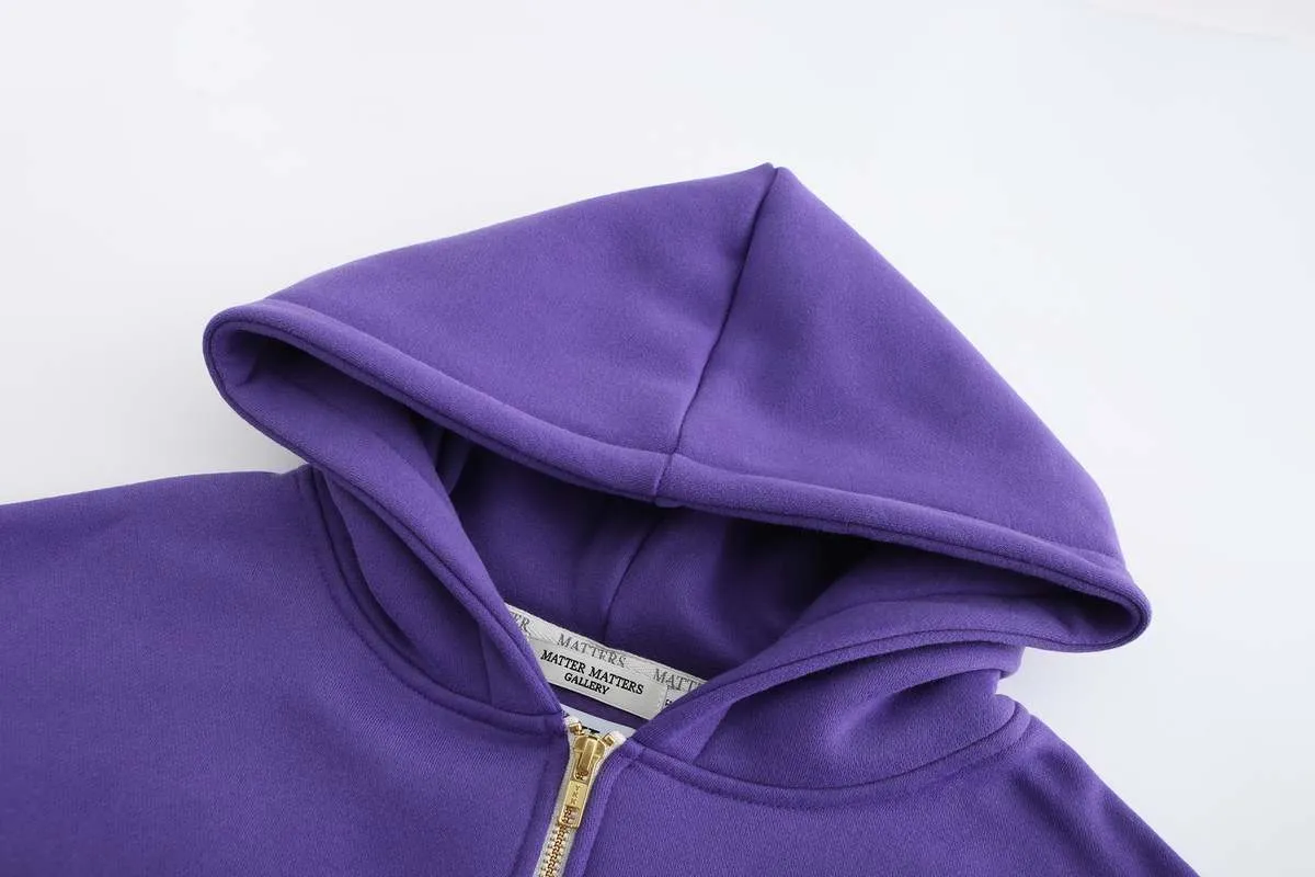 Cultural Leisure Society Oversized Hoodies SWEATER - PURPLE