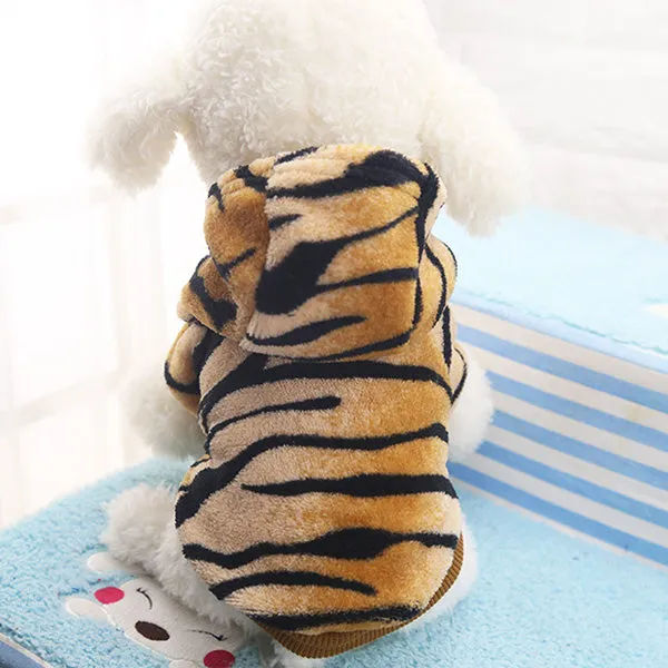 Cute Tiger Costume Hoodie For Dogs