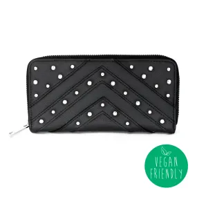 Diagonal Studded Wallet