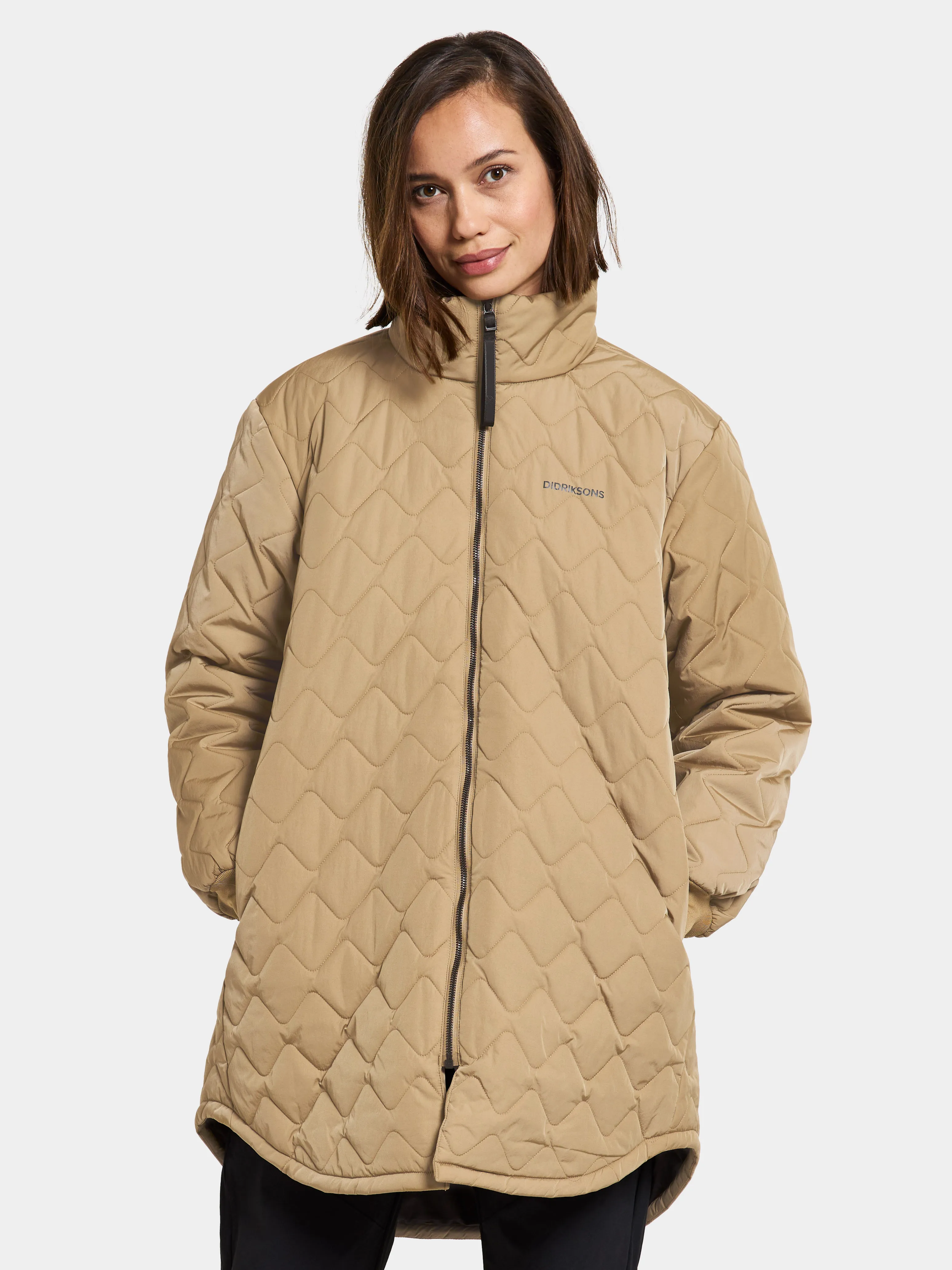 Didriksons Women's Gabbi Parka Wood | Buy Didriksons Women's Gabbi Parka Wood here | Outnorth