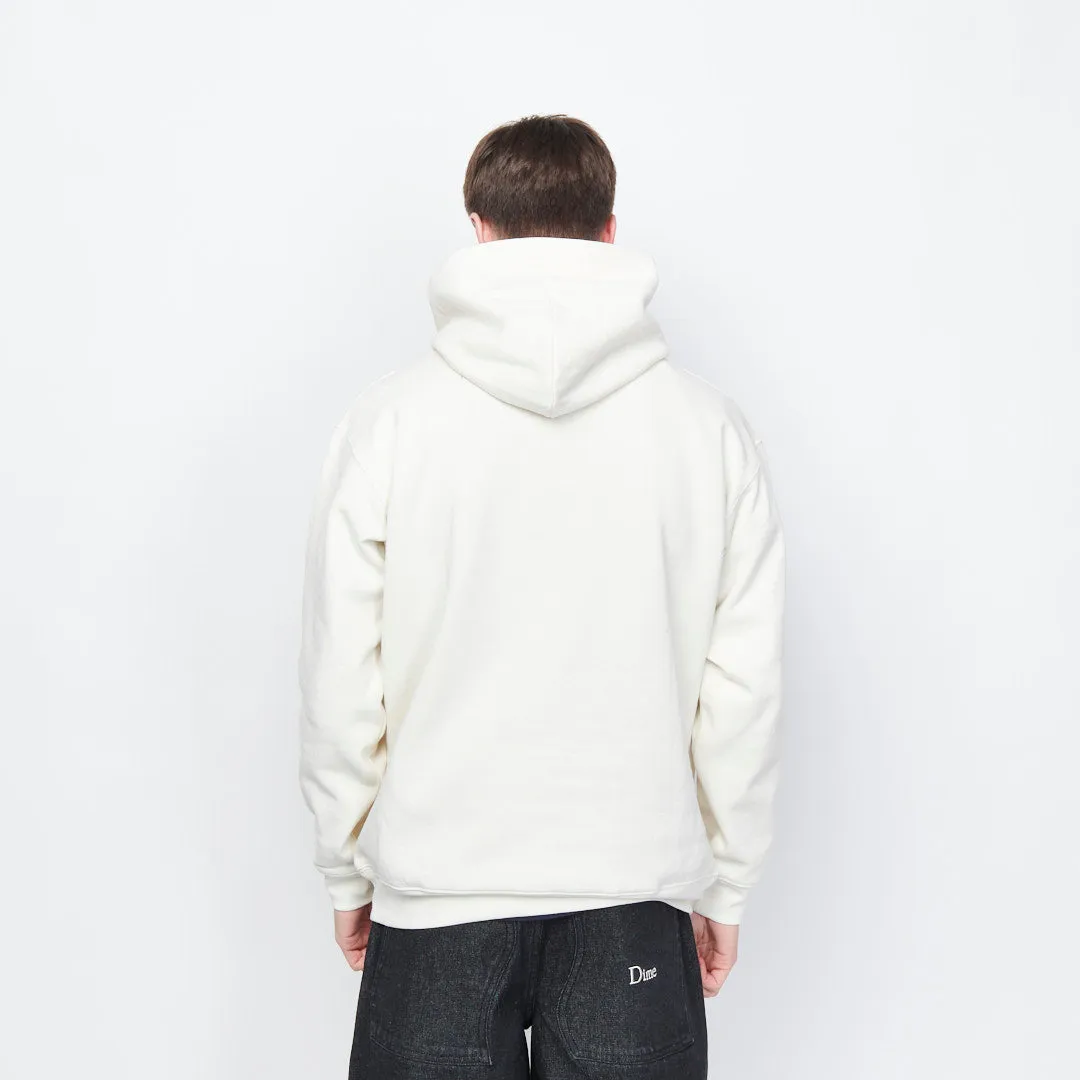 Dime MTL - Classic Small Logo Hoodie (Rice)