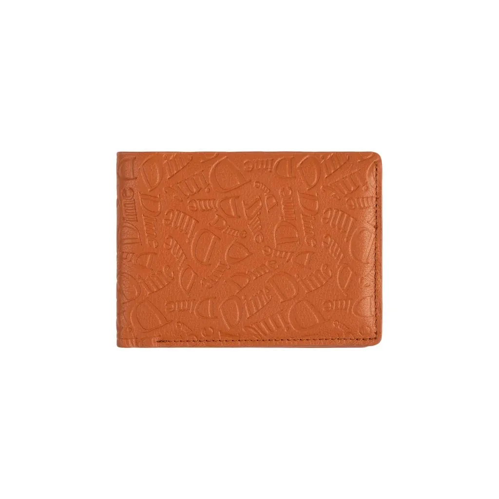 Dime MTL Haha Leather Wallet Almond