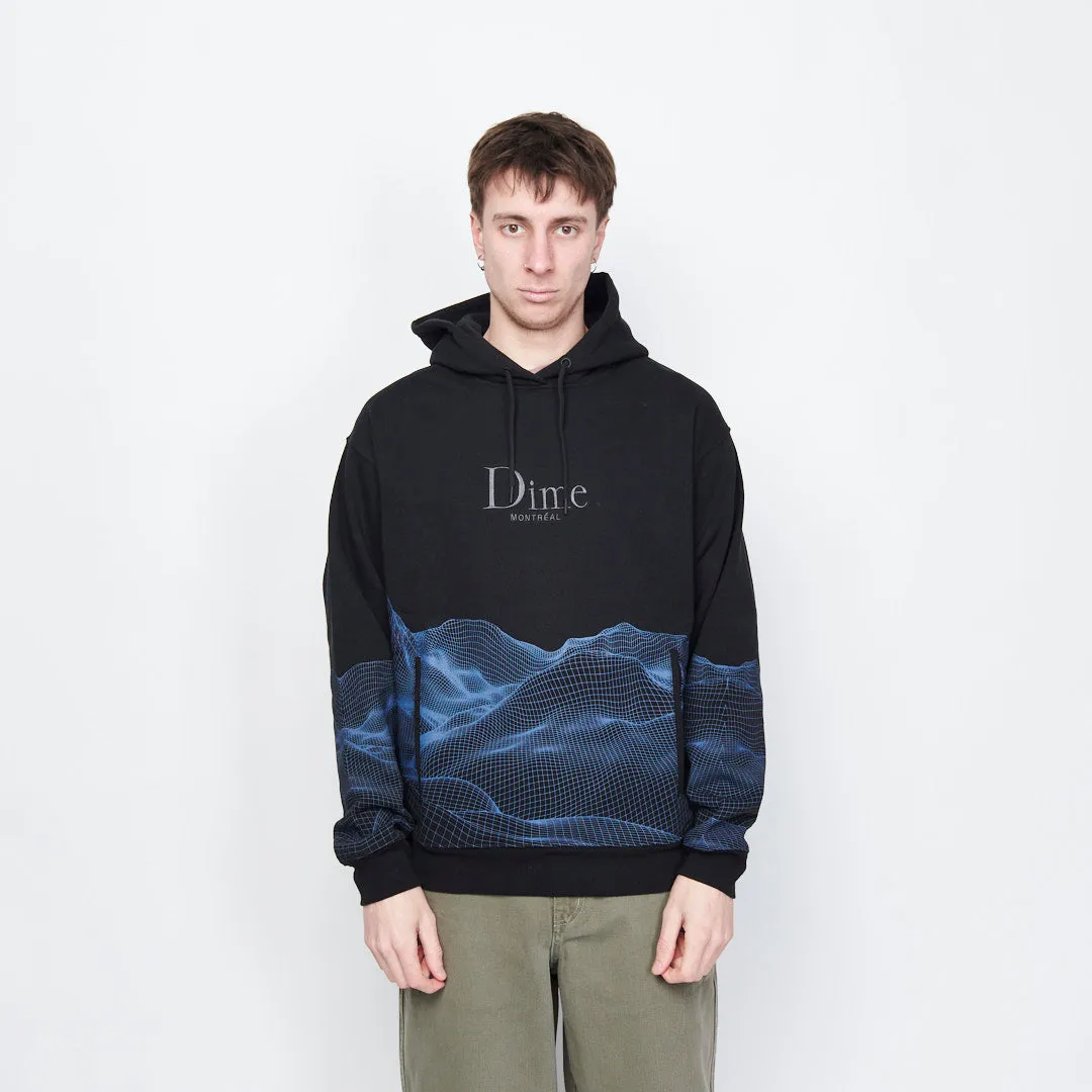 Dime MTL - Landscape Hoodie (Black)