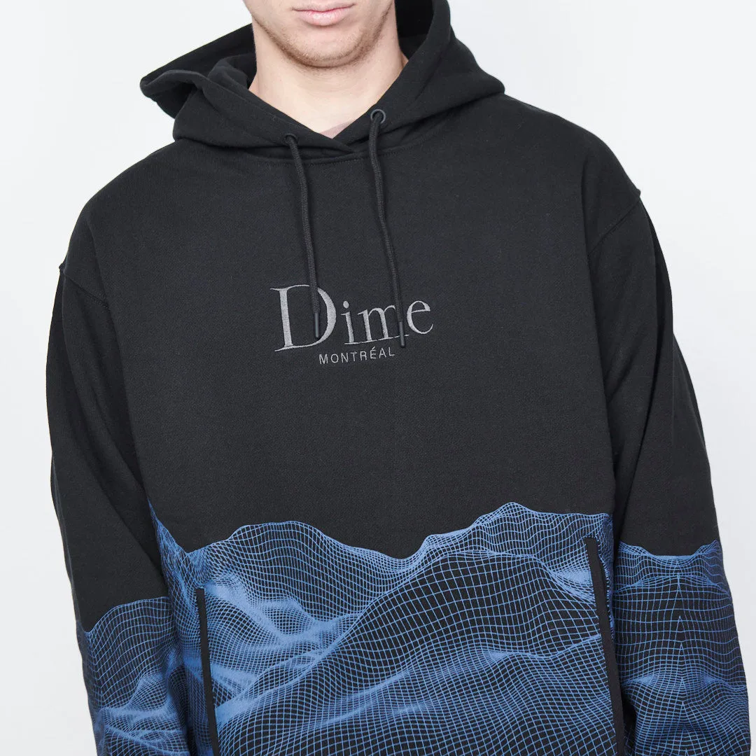 Dime MTL - Landscape Hoodie (Black)