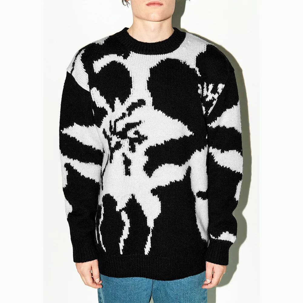 Dries Van Noten  |Crew Neck Pullovers Unisex Street Style Designers Sweaters