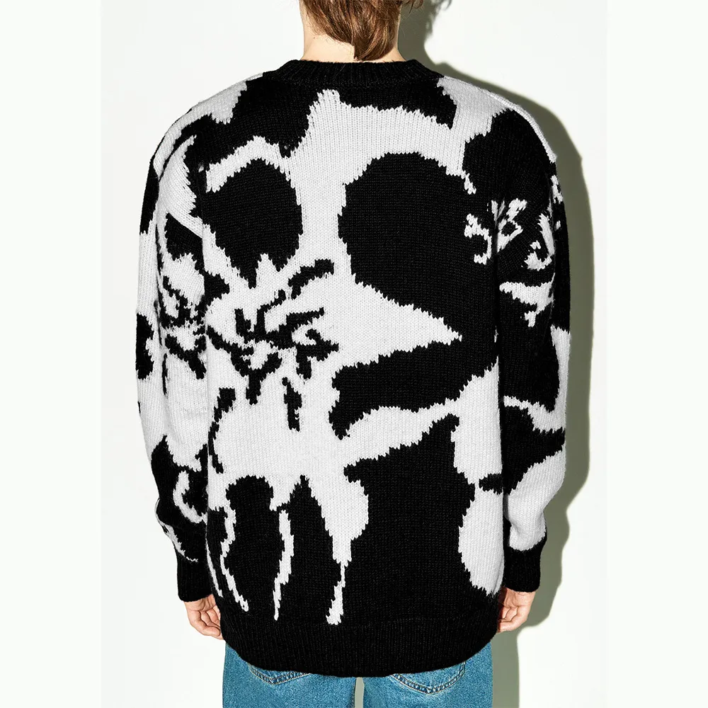 Dries Van Noten  |Crew Neck Pullovers Unisex Street Style Designers Sweaters