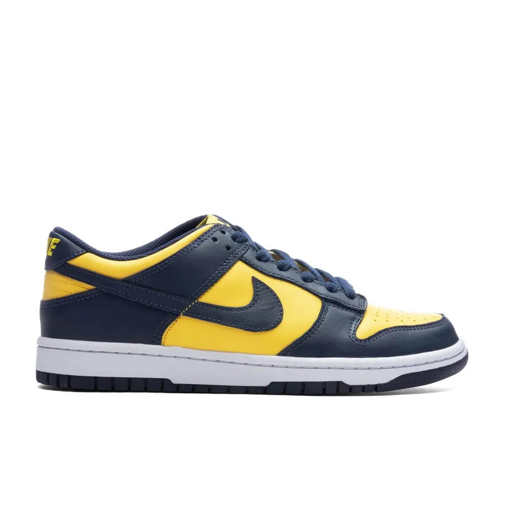 Dunk Low (GS) - Varsity Maize/Midnight Navy