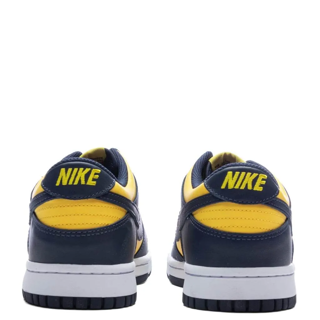 Dunk Low (GS) - Varsity Maize/Midnight Navy