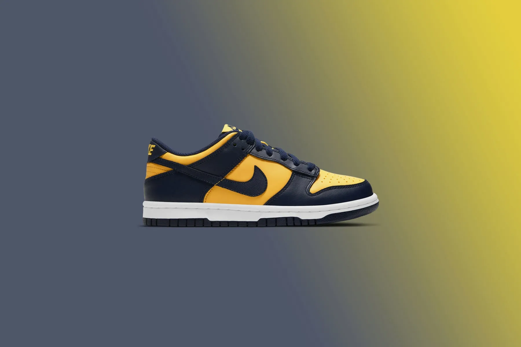 Dunk Low (GS) - Varsity Maize/Midnight Navy