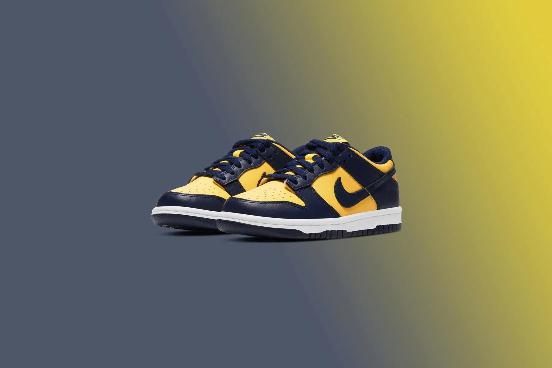 Dunk Low (GS) - Varsity Maize/Midnight Navy