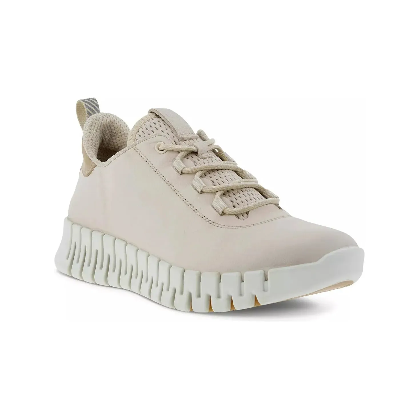 Ecco Women's Gruuv Sneaker in Limestone Powder