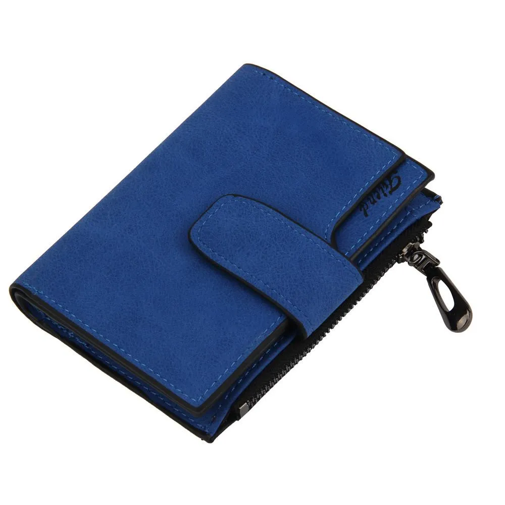 Fashion Leather Short Clutch Purse Money Holder Wallet For Men