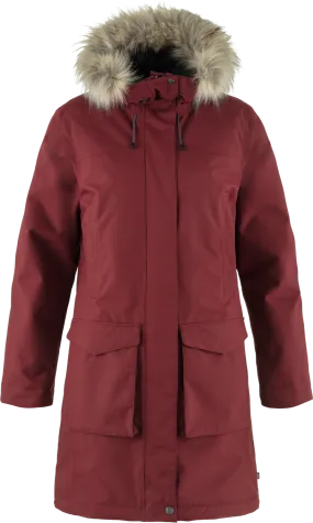 Fjällräven Women's Nuuk Lite Parka Bordeaux Red | Buy Fjällräven Women's Nuuk Lite Parka Bordeaux Red here | Outnorth