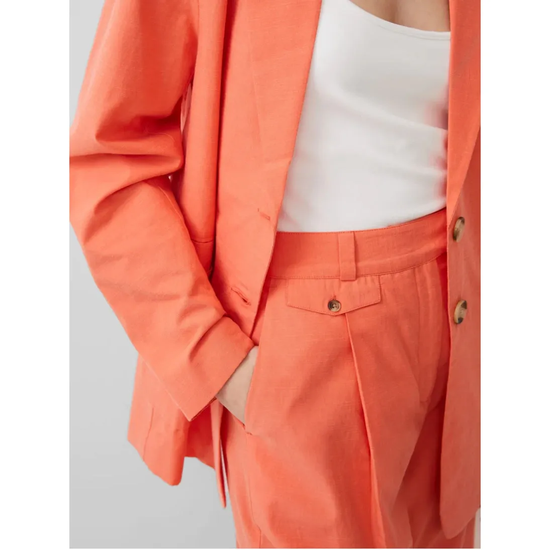 French Connection Alania Blazer Coral 75WAK