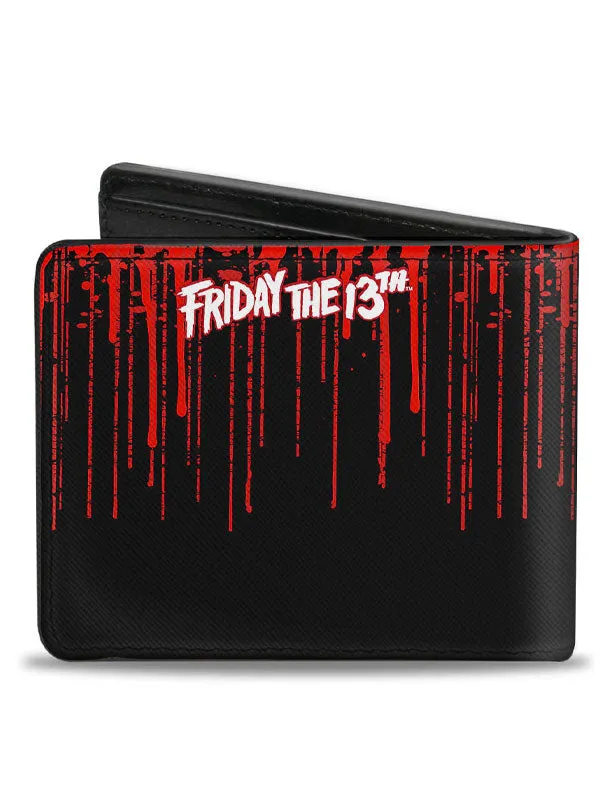 Friday the 13th Jason Blood Splatter Wallet