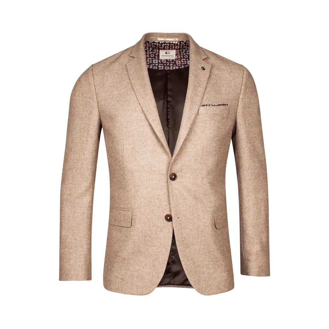 Giordano Wool Twill Sports Jacket Blazer Sand 422610