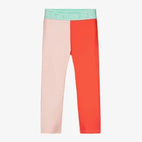 Girls Colour Block Leggings