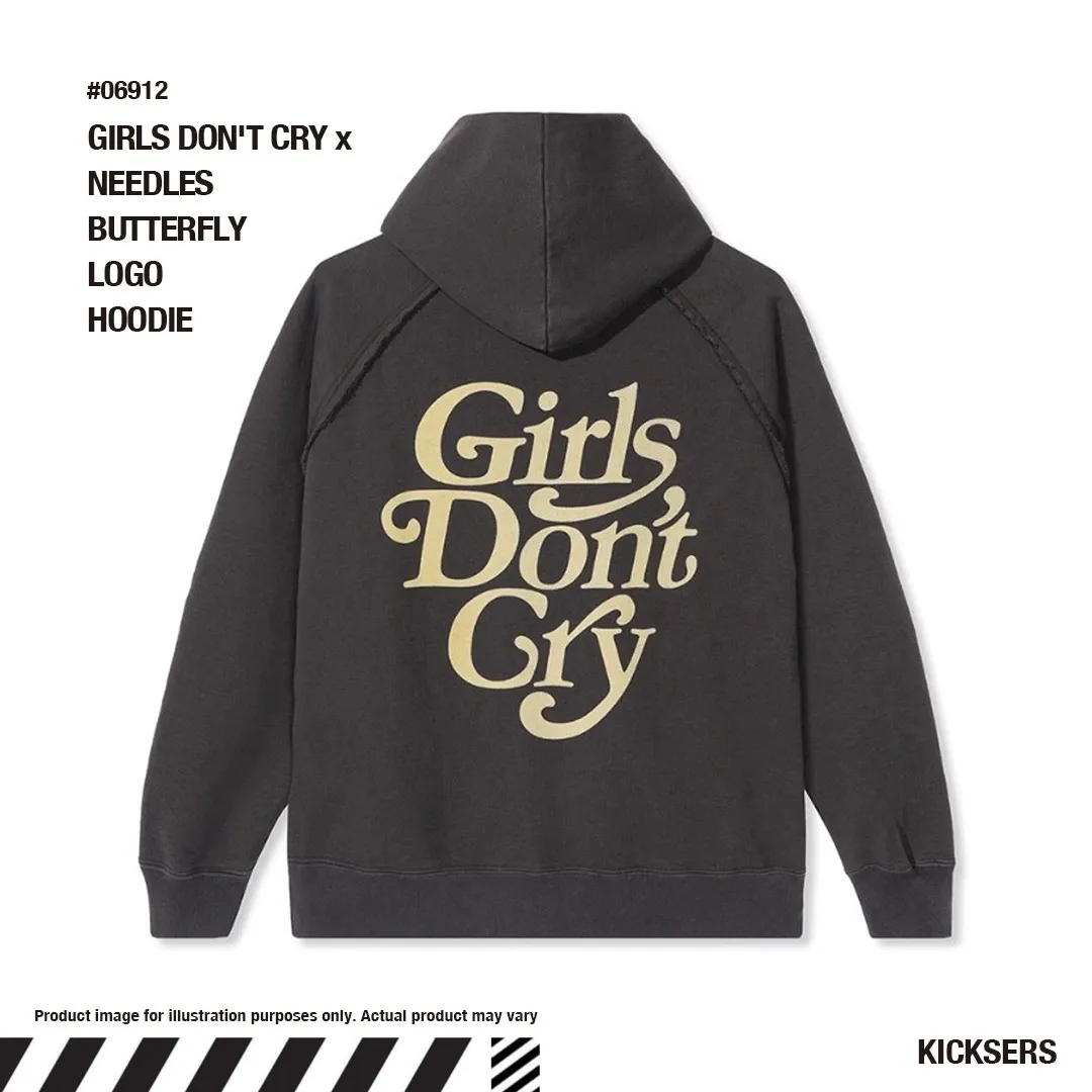 Girls Don't Cry  |Pullovers Unisex Street Style Collaboration Long Sleeves