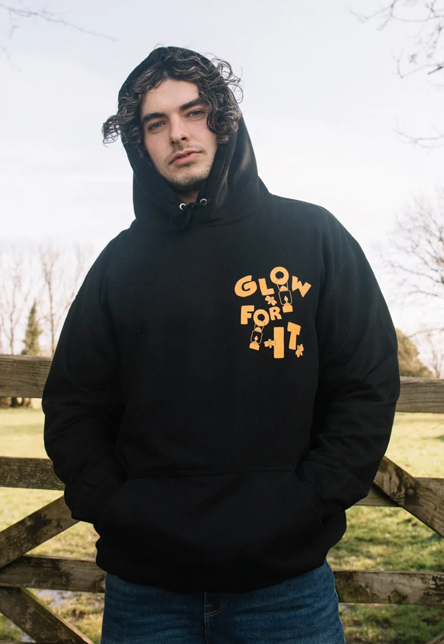 Glow For It Men's Slogan Hoodie