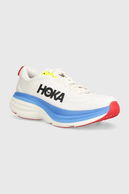 Hoka One One running shoes Bondi 8 gray color