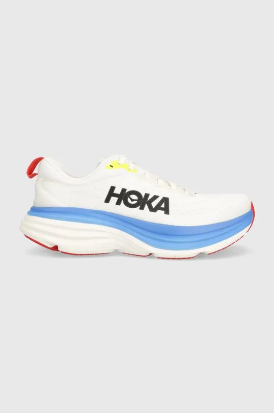 Hoka One One running shoes Bondi 8 gray color