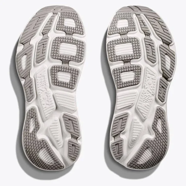 Hoka Women’s Bondi 7 Athletic Shoes-Harbor Mist/White **Wide Width**