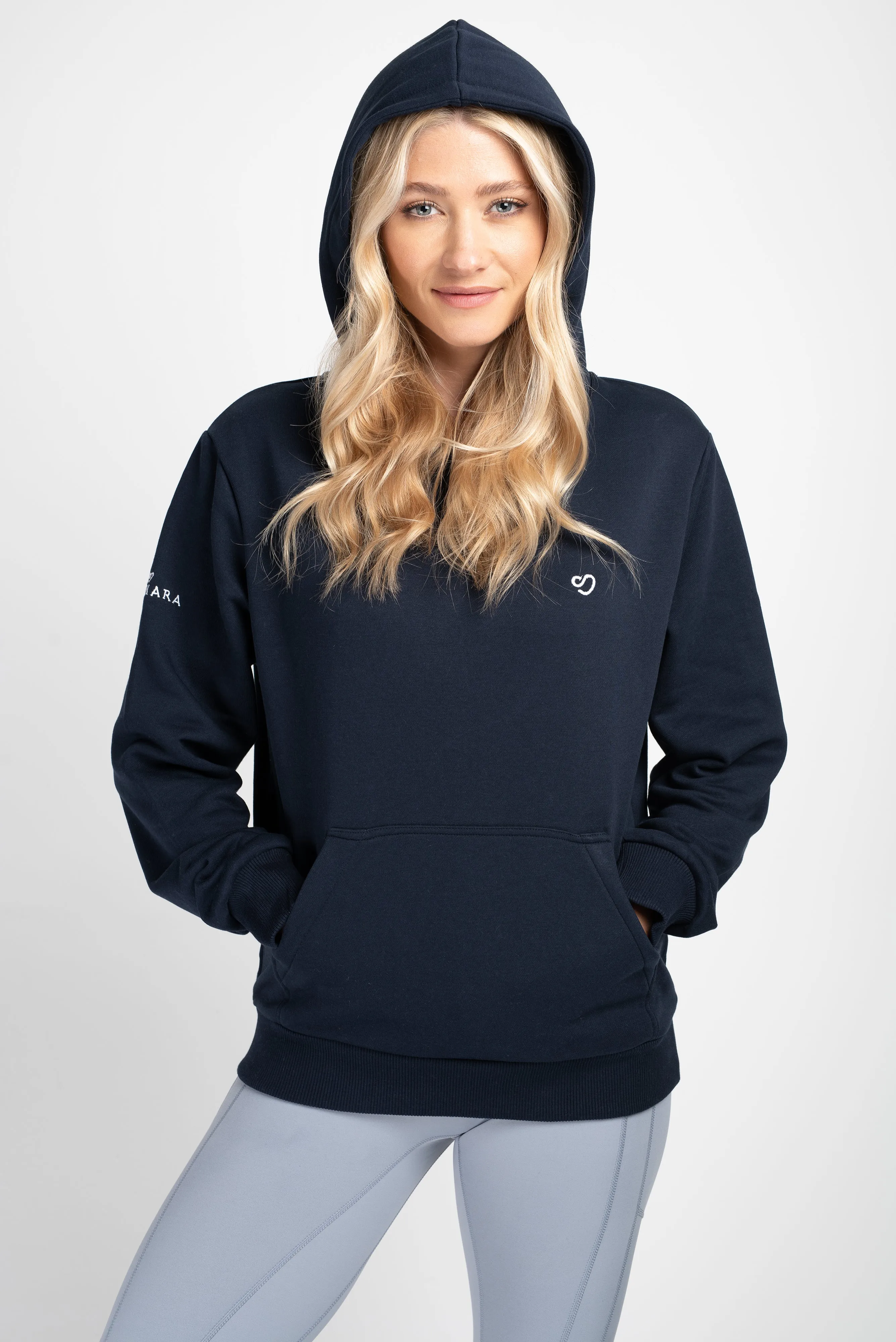 Hoodie in Navy