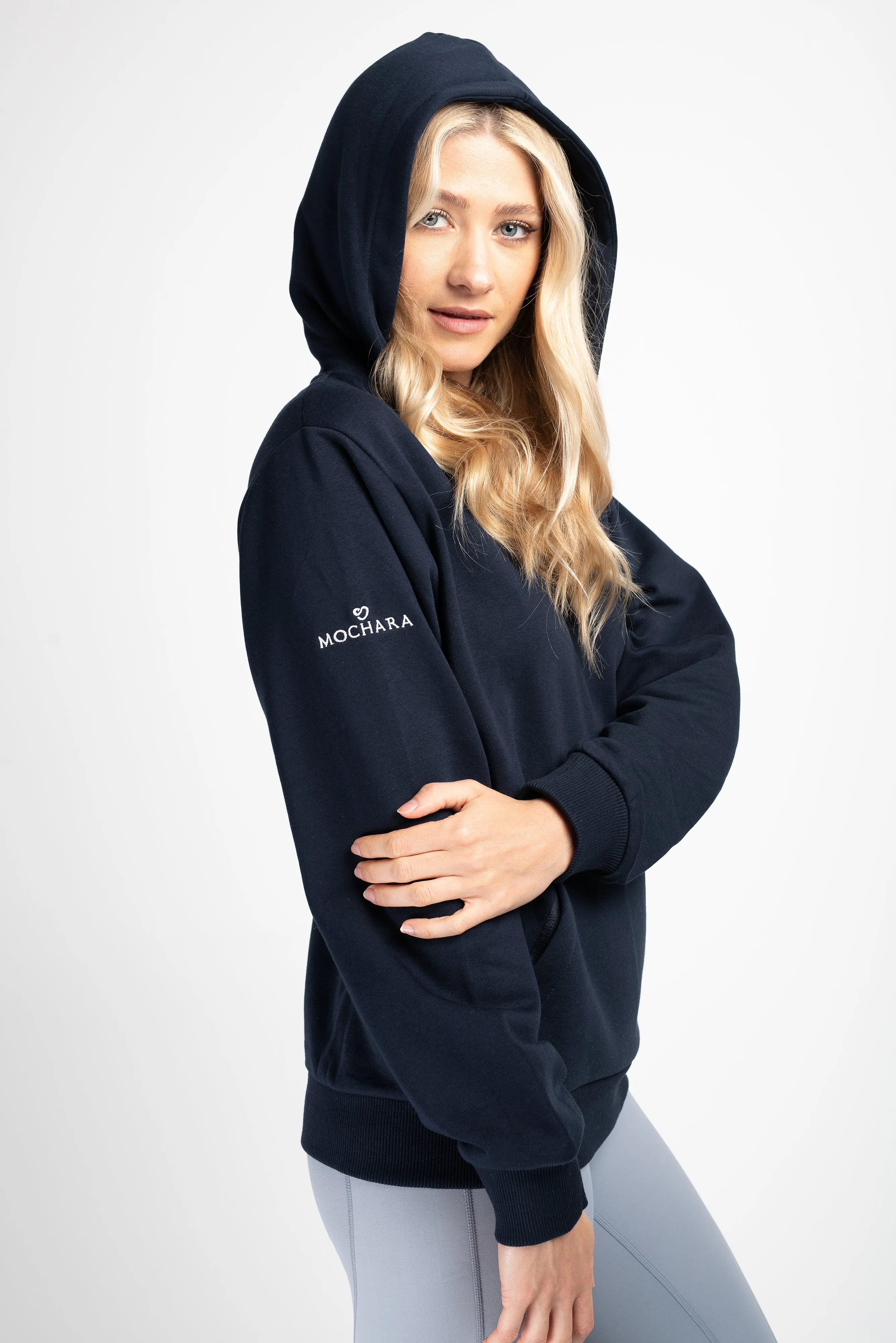 Hoodie in Navy