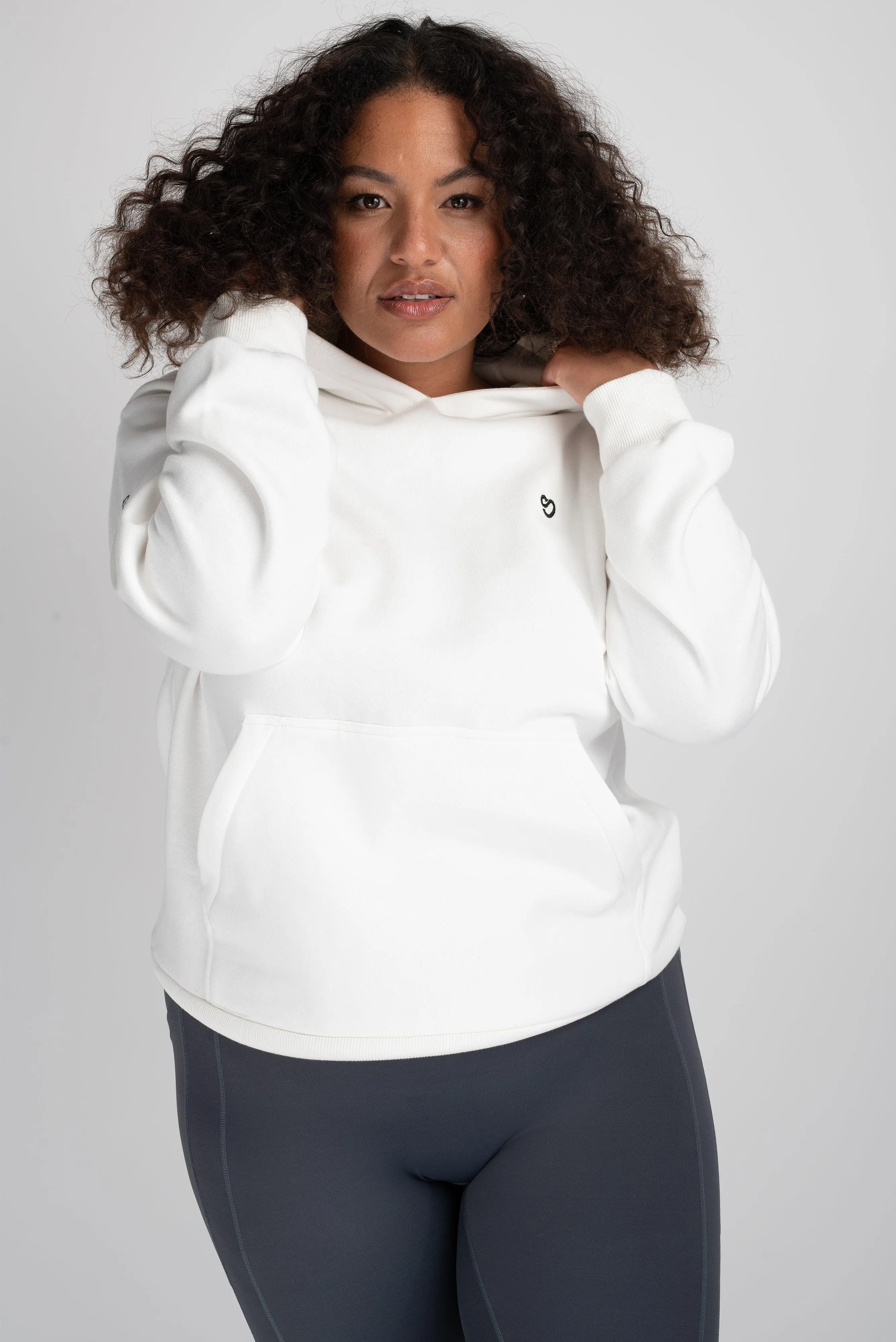 Hoodie in White