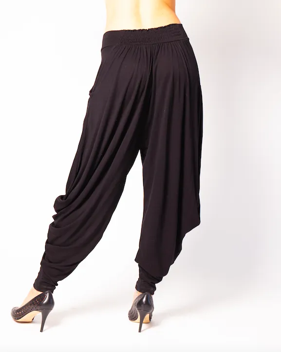 IMA Wear Harem Pants in Black