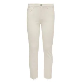 JEANS SADA CROP SLIM Donna White Vintage White