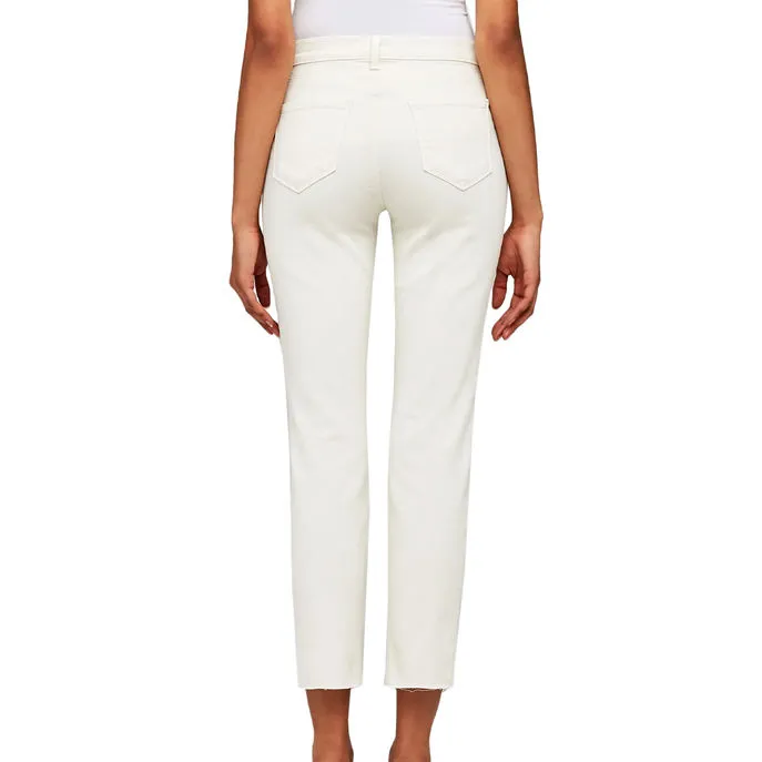 JEANS SADA CROP SLIM Donna White Vintage White