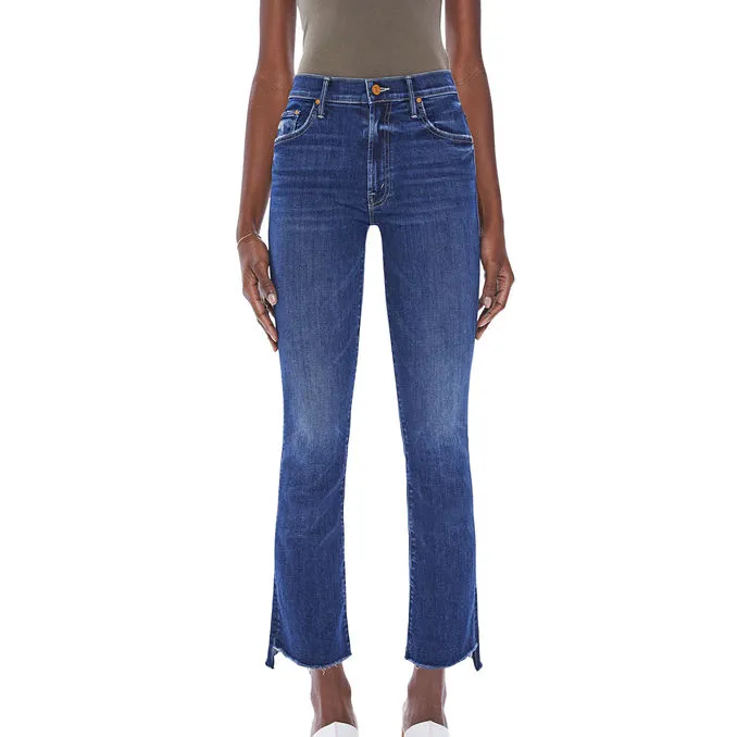 JEANS THE INSIDER CROP STEP FRAY Woman Teaming Up 