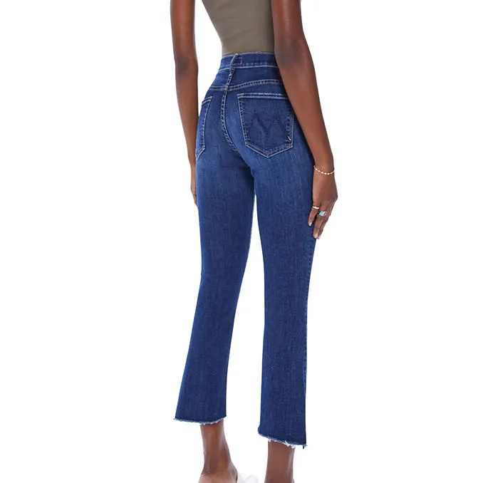 JEANS THE INSIDER CROP STEP FRAY Woman Teaming Up 