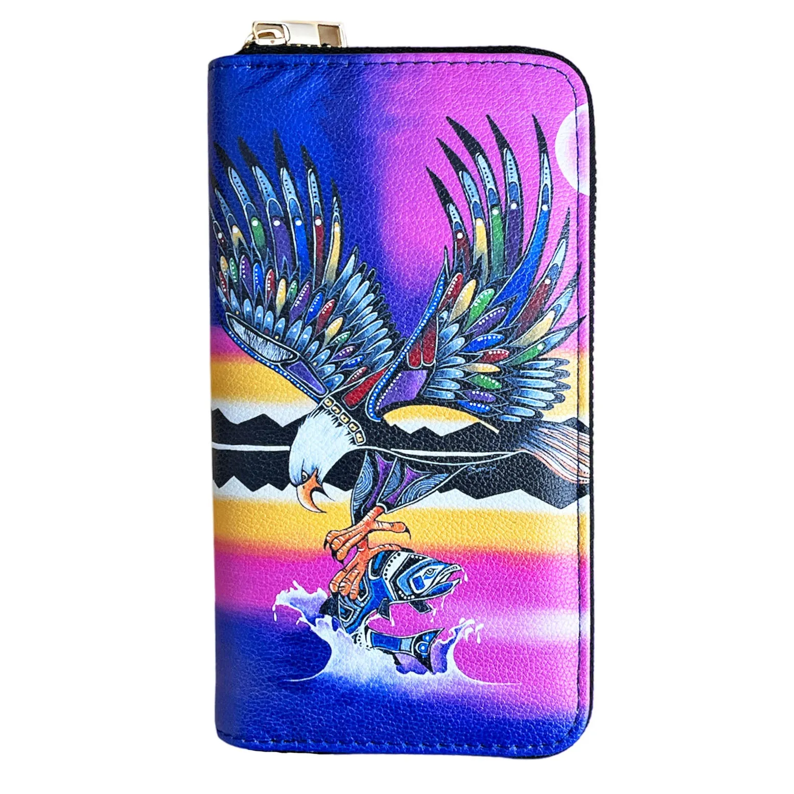 Jessica Somers Eagle Zip-Around Wallet