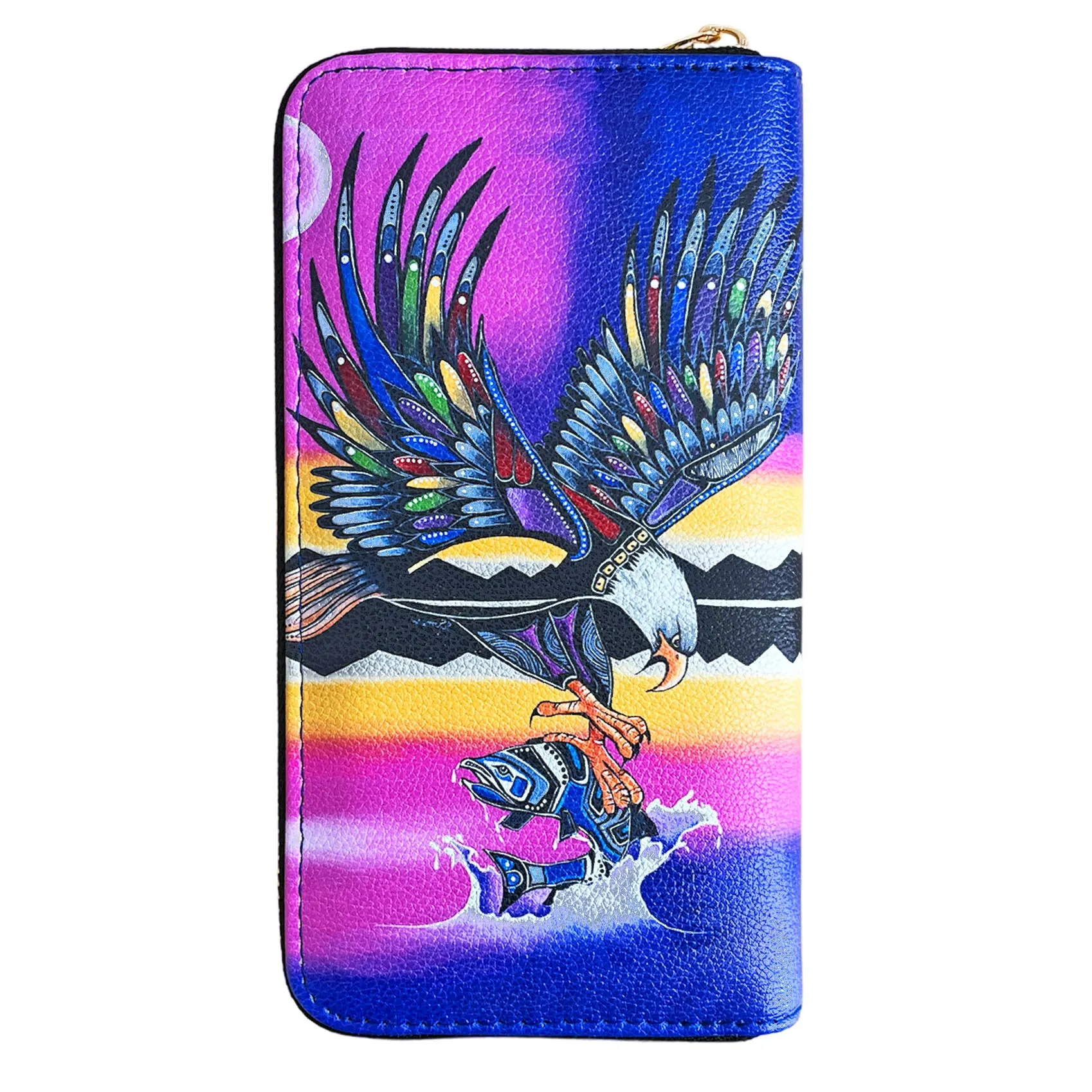 Jessica Somers Eagle Zip-Around Wallet