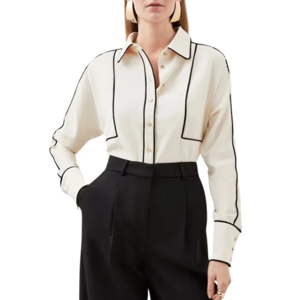 Karen Millen  |Casual Style Long Sleeves Plain Party Style Elegant Style