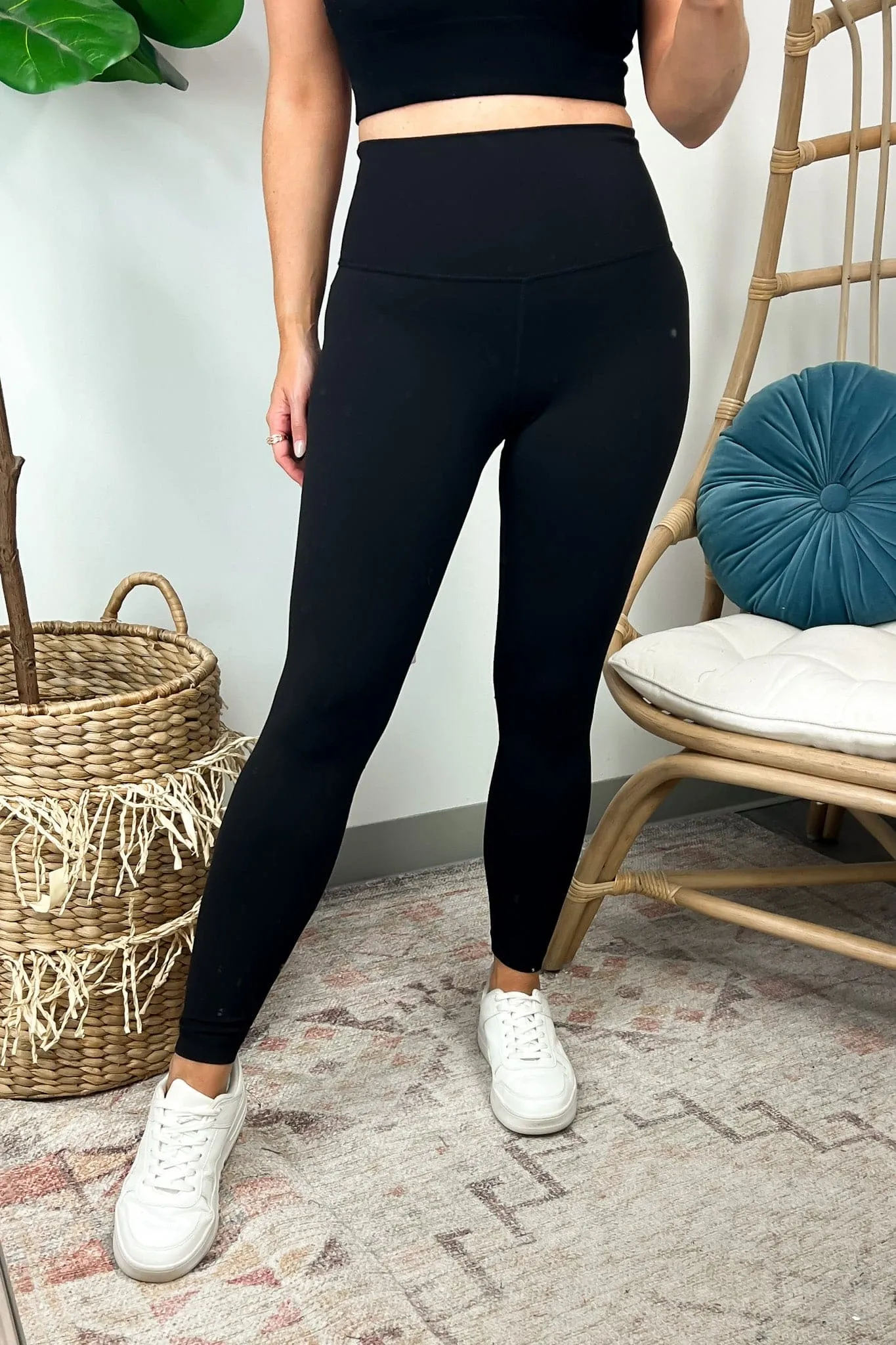 Keep Your Stride High Waist Wide Waistband Leggings - BACK IN STOCK