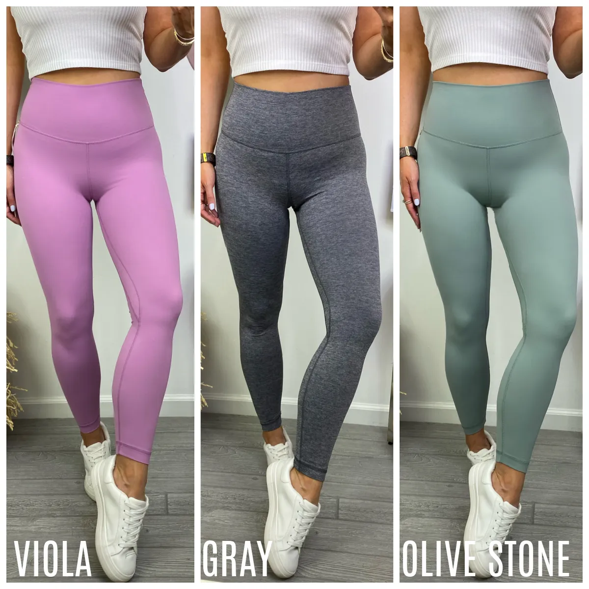 Keep Your Stride High Waist Wide Waistband Leggings - BACK IN STOCK