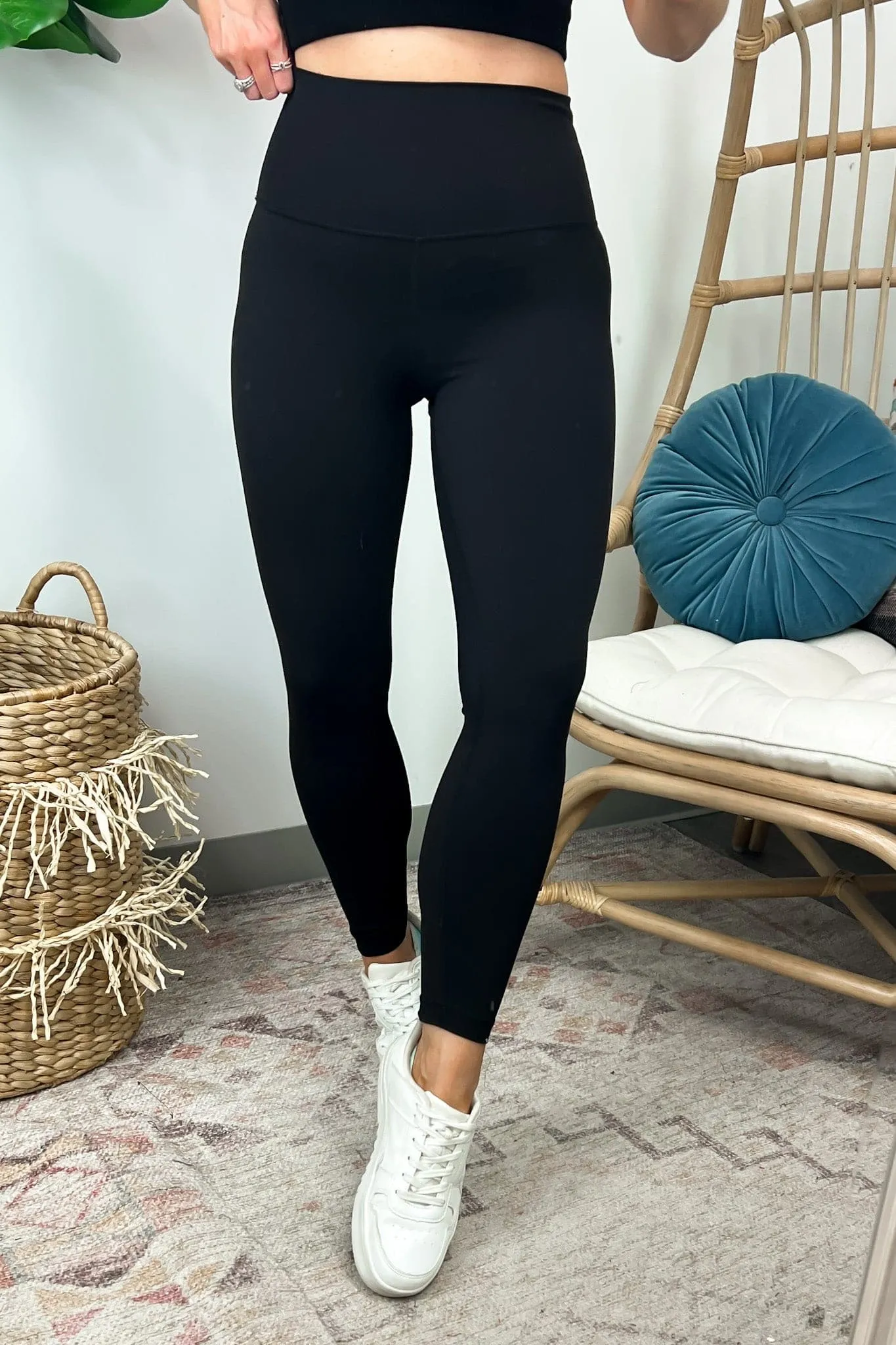 Keep Your Stride High Waist Wide Waistband Leggings - BACK IN STOCK