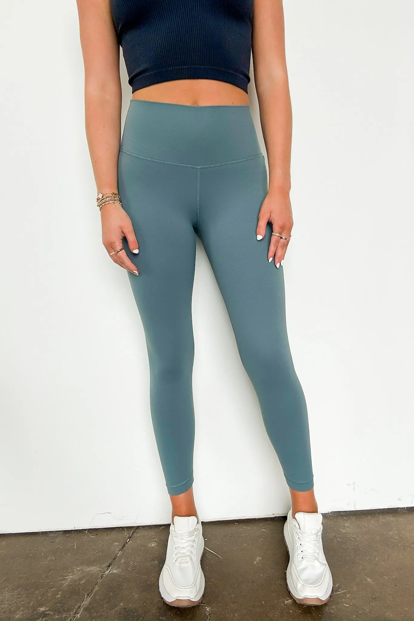 Keep Your Stride High Waist Wide Waistband Leggings - BACK IN STOCK