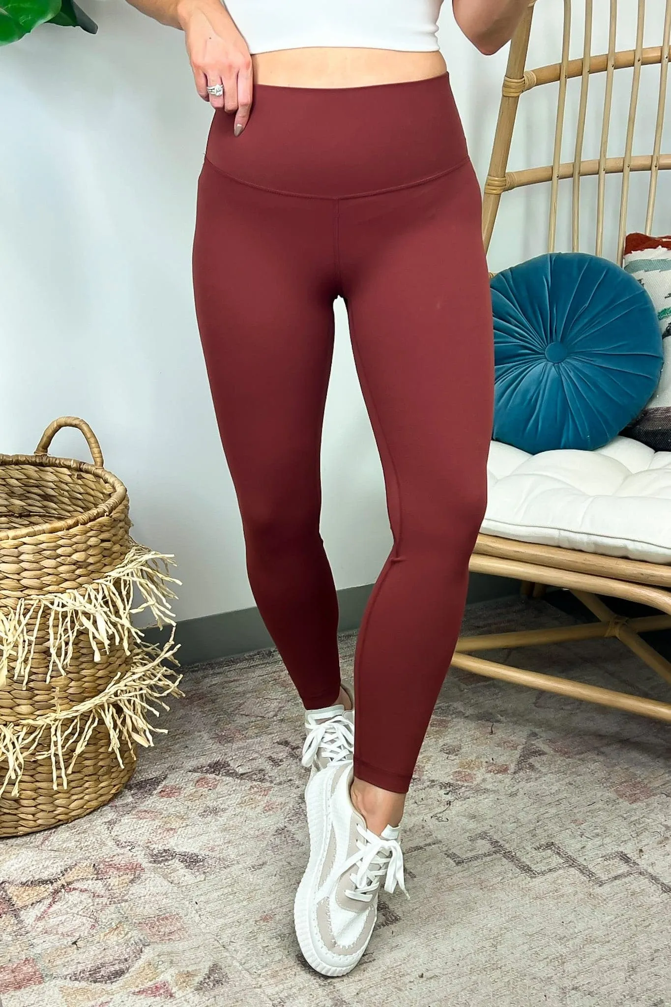 Keep Your Stride High Waist Wide Waistband Leggings - BACK IN STOCK