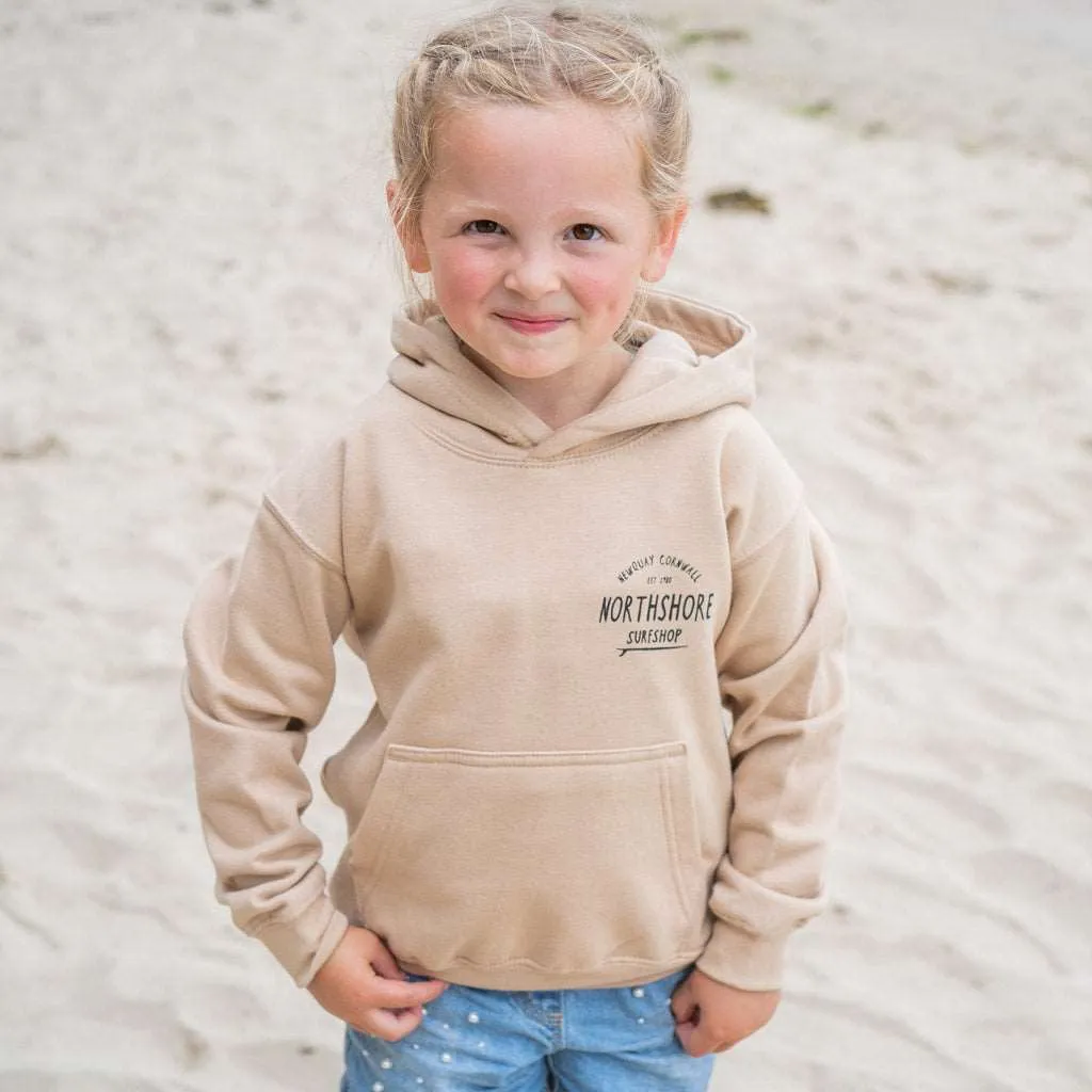 Kids Classic Logo Hoodie | Desert Sand