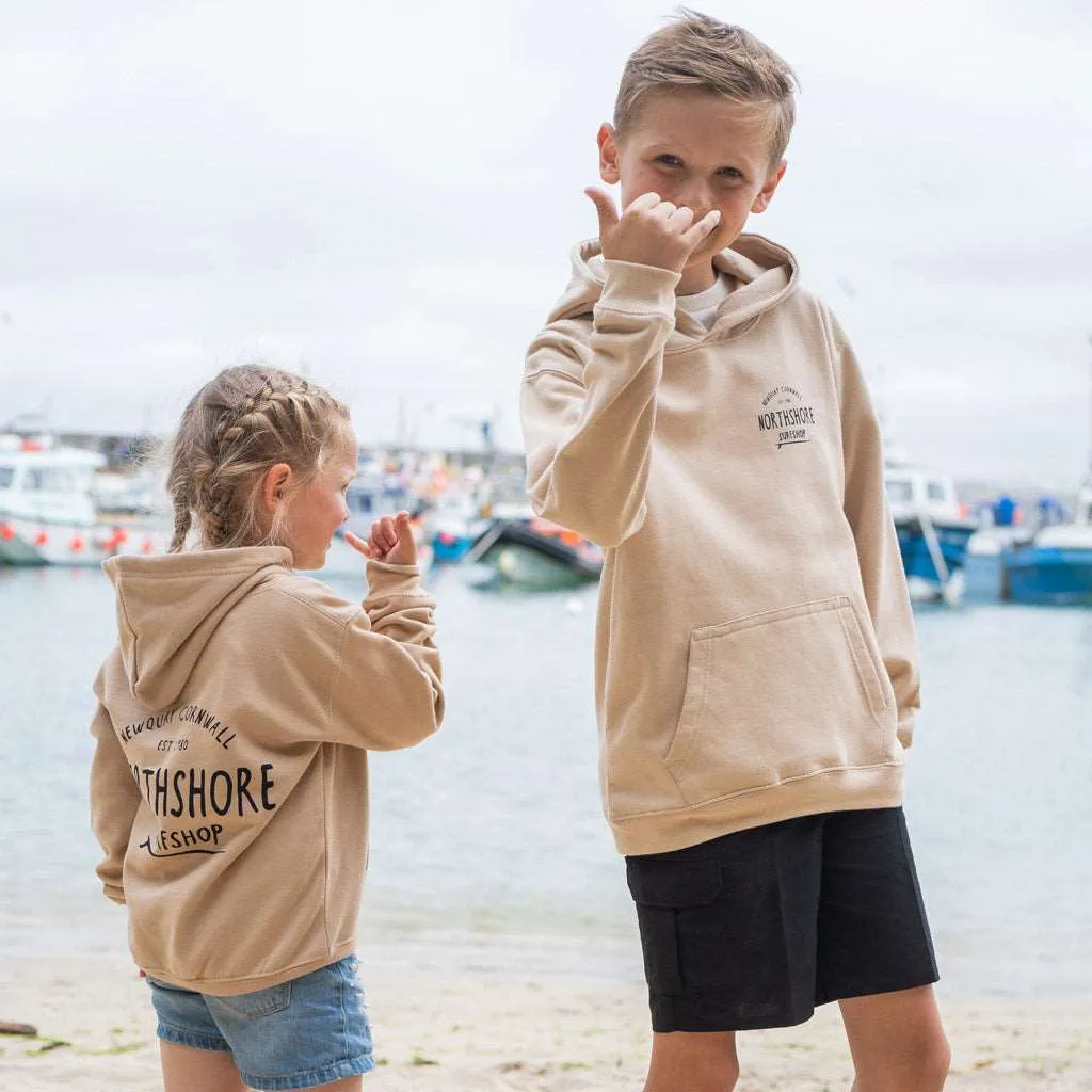 Kids Classic Logo Hoodie | Desert Sand