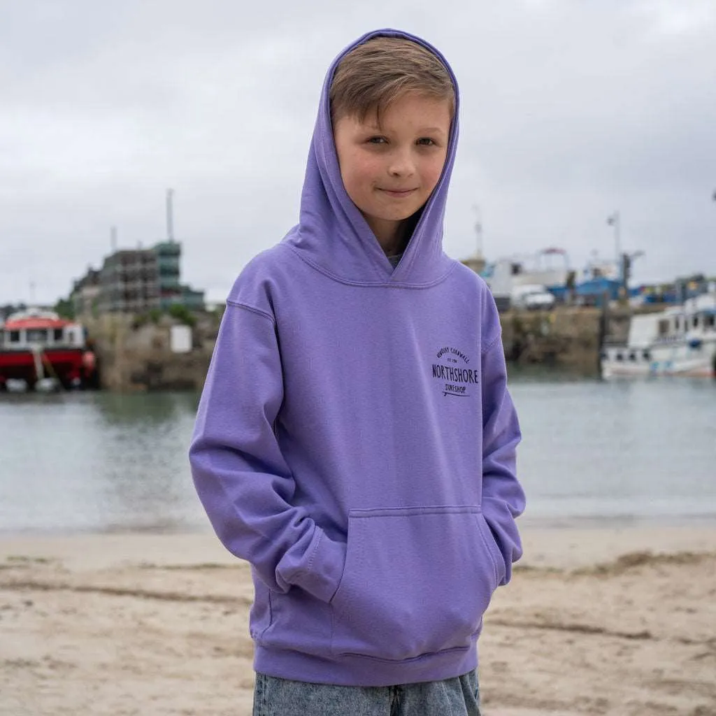 Kids Classic Logo Hoodie | Lavender