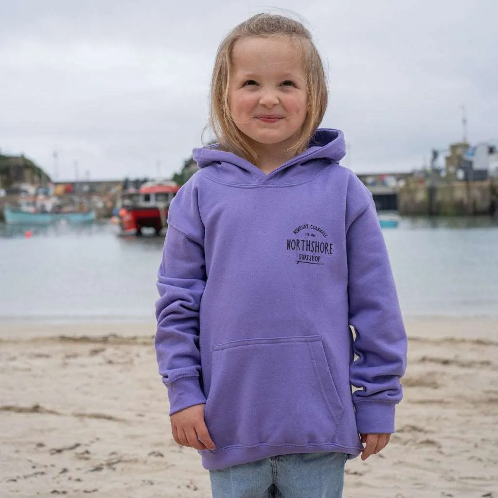 Kids Classic Logo Hoodie | Lavender