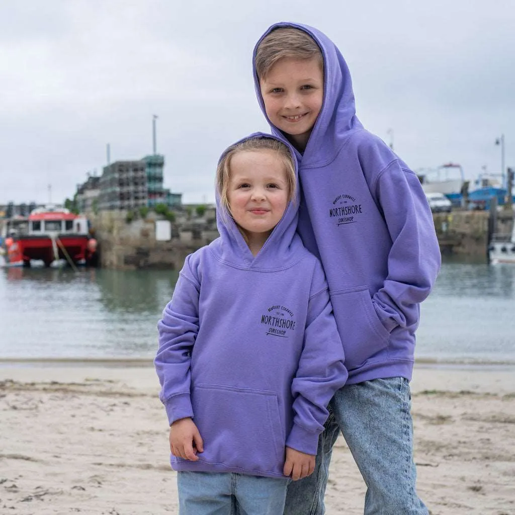 Kids Classic Logo Hoodie | Lavender