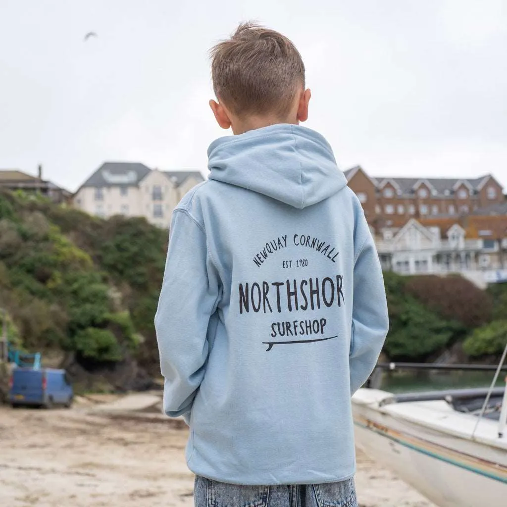 Kids Classic Logo Hoodie | Sky Blue